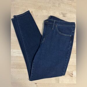 J. Crew Women's mid-rise Dark Blue Skinny Jeans